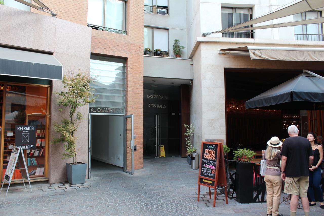 산티아고 Uh Departamento Amoblado Lastarria 아파트 호텔 외부 사진